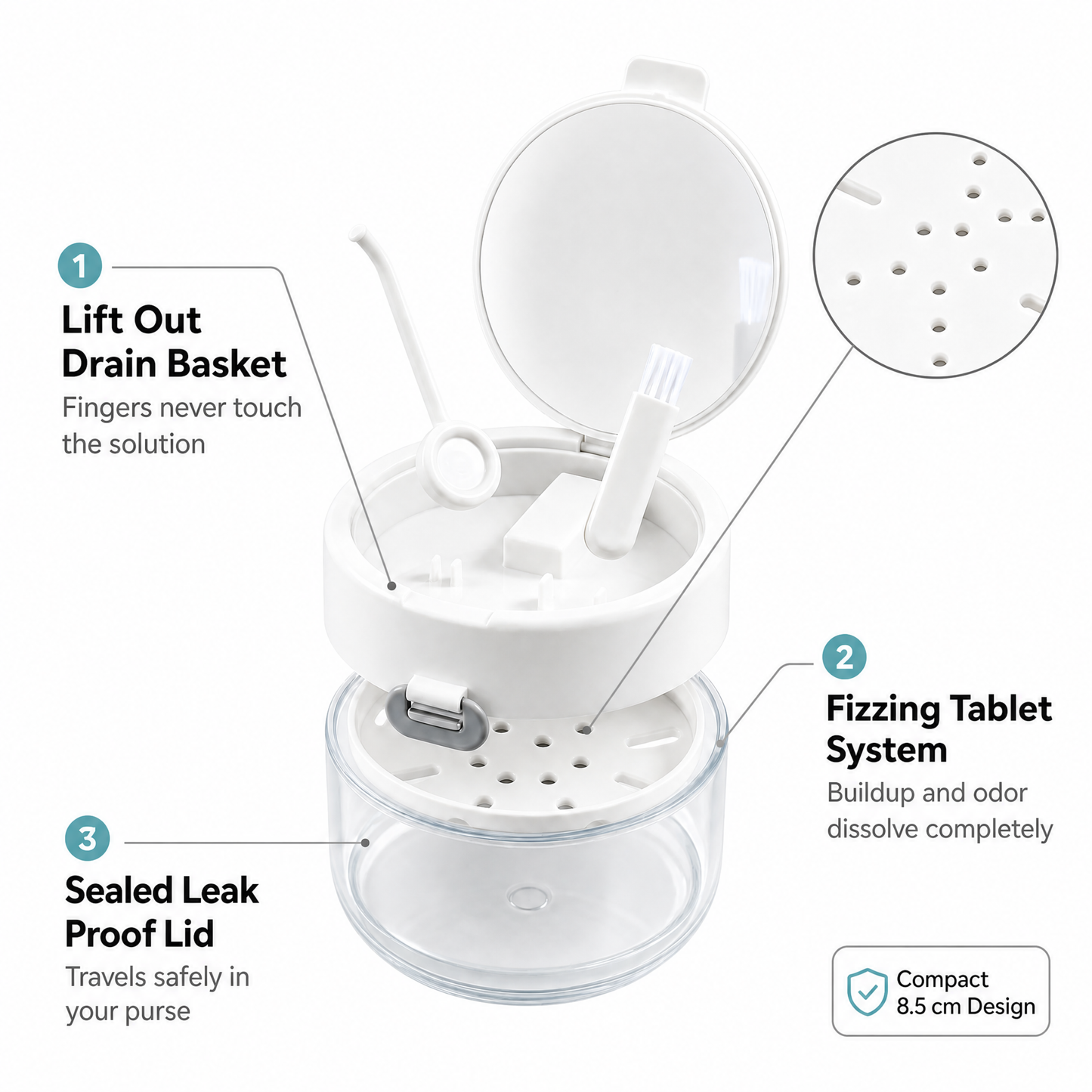 Seloire™ 3-in-1 Retainer Care System
